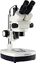 7x-45x Trinocular Stereo Zoom Microscope with Dual Lighting