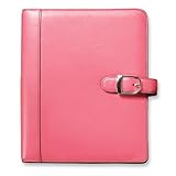 Day-Timer Desk Size Napa Leather Pink Ribbon Organizer, Planner Starter Set (D48434 )