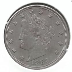 1883 Liberty Head Type Nickel-No CENTS Variety