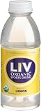41poUFgm5JL. SL160  LIV Organic Sports Drink, Lemon, 16.9 Ounce Bottles