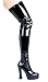 41poXjDQ1UL. SL75  NEW PLATFORM THIGH HIGH HEEL BLACK RED WHITE BOOTS SIZE