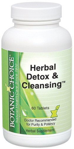 Botanic Choice Herbal Detox & Cleansing Formula, 60 Tablets(Pack of 5)