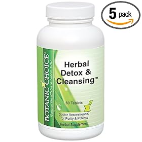 Botanic Choice Herbal Detox & Cleansing Formula (Pack of 5)
