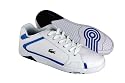 LACOSTE Regan Croc Lace Mens White Blue Sneakers