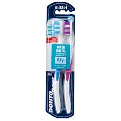 Dontodent Zahnb�rste Interdental mittel, 2er Pack (2 x 2 St�ck)
