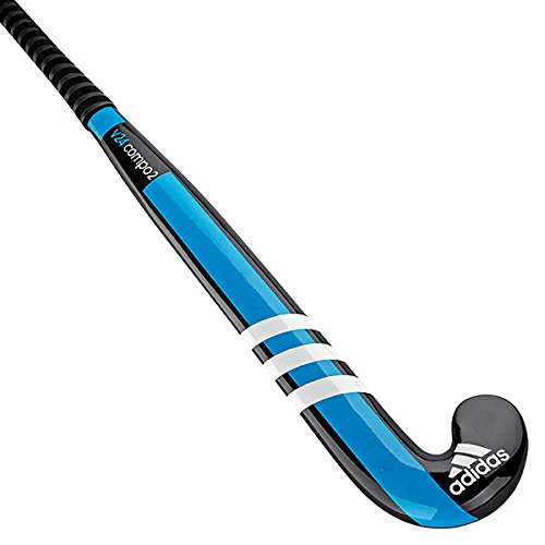 adidas V24 Compo 2 Hockey Stick, Blue/White/Black, 36.5in L Sporting