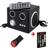 Soundbox SU05 mit Fernbedienung + Zusatzaccu + Kartenleser Micro SD / Aktivlautsprecher / MP3 Player / für SD und USB