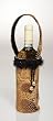 Snake Wine Bag w/Maribou