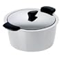 Kuhn Rikon Hotpan Casserole 2 Quart, White
