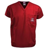 NCAA Arizona Wildcats Cardinal Scrub Top (Small)