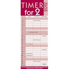 Timer for 2 Lifestyle 2012: Mit 3 Spalten. Mit Ferienterminen