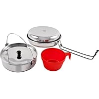 Chinook Ridgeline 5 Piece Stainless Steel Solo Mess Kit