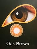MesmerEyez Blendz 3 Month Wear Contact Lenses With Free 60ml Multi Purpose Solution & Free Lense Case - Oak Brown