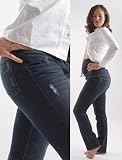 Umstandsmode Christoff  Designer Umstandsjeans L�neburg Destroyed-Jeans
