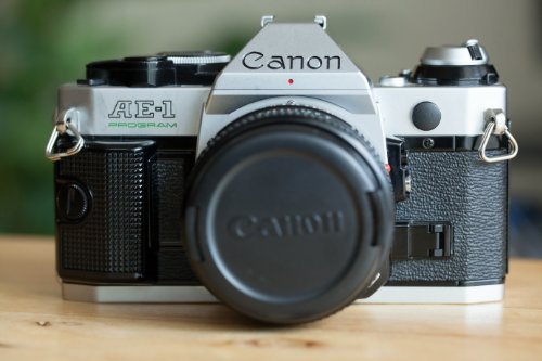 Canon AE-1 35mm SLR Manual Focus Camera w/ FD 50mm lens
