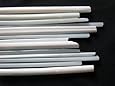 Devardi Glass Lampwork, Beadmaking Glass Rods, COE 104 Mixed Whites 1 Lb