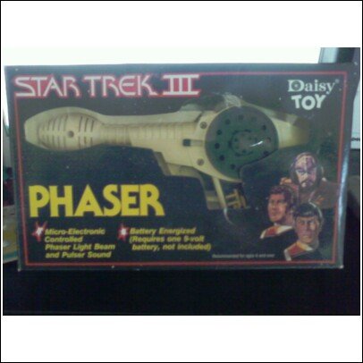 41pomGULNJL Star Trek 3 Three Phaser with Micro  Electronic Controlled Phaser Light Beam and Pulser Sound
