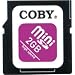 Coby SDM2GBS 2GB MiniSD Memory Card with SD Adapter
