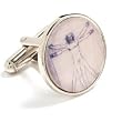 Vitruvian Man Cufflinks