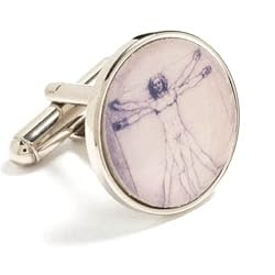 Vitruvian Man Cufflinks