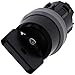 Siemens 3SU10304HC010AA0 Key-Operated Switch O.M.R, O-I, Plastic with Metal Front Ring, IP66, IP67, IP69K Protection Rating, Matte Metal, 22mm, Silver
