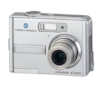 Konica Minolta Dimage E500 5MP Digital Camera 3x Optical Zoom