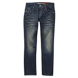 Boys' Authentics Signature by Levi Strauss  Co. Dark Wash Skinny Jeans