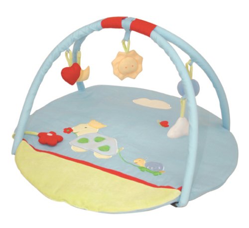 roba 7501 P40 - Spielbogen mit aufwendiger Applikation Schildkr&ouml;te und Schnecke 90 cm