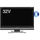 SHARP AQUOS 32V型 地上・BS・110度デジタルハイビジョン液晶テレビ ブルーレイレコーダー内蔵 LC-32DX1-B ブラック