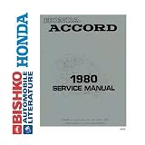 1980 HONDA ACCORD Shop Service Repair Manual CD by Honda