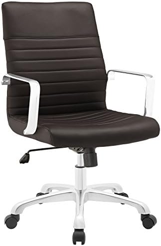 Finesse Mid-Back Office Chair in Brown