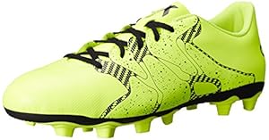 adidas Performance Men's X 15.4 Soccer Shoe, Solar Yellow/Core Black/Solar Yellow, 12.5 M US