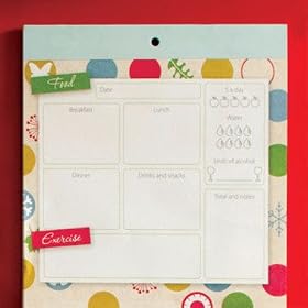 Organised Mum Healthy Life Jotter Food & Exercise Planner