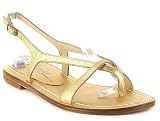 Steve Madden Signature Bele Gold thongs