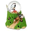 Disney Mickey Mouse Pluto Canine Caddy Snowglobe Golf