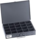 Klein Tools 54439 20-Compartment Storage Box, Mid-Size