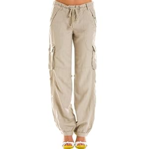 Buy Armani Exchange Linen Cargo Pant by Armani Exchange