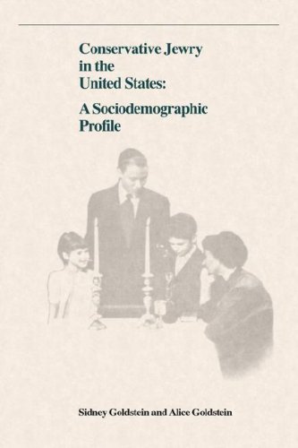 Conservative Jewry in the United States: A Socialdemographic Profile under Conservative in The Books Store