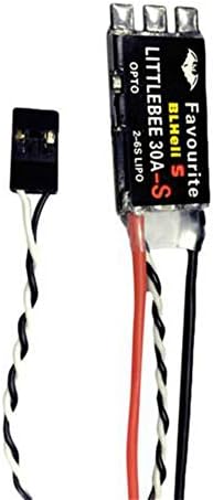 HobbyBuying - Favourite FVT LittleBee 30A-S ESC BLHeli S OPTO 2-6S Supports Mulitshot Oneshot42 OneShot125 for Racing Quadcopters