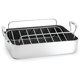 Chef's Design 18-1 2-Inch French Roaster with Rack by Chef's Design
