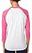 Next Level Unisex Triblend 3/4-Sleeve Raglan L T BLUE/ HTHR WHT
