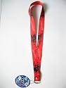 Super Hero Spiderman Red Color Key Chain Holder Lanyard