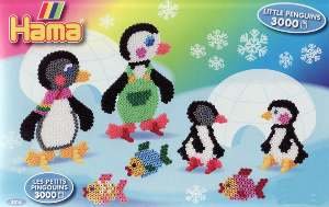 Childrens Toyshop  Toys : Hama Beads Little Penguins Medium Gift Box