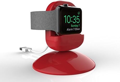 Apple Watch Accessories Nightstand Mode Charging Stand (Red) - KevLaur