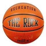 Anaconda Sports&reg; The Rock&reg; MG-4000-PC-RECR Deep Pebble Channel Composite Leather Men's Recreational Basketball with Core 2 Cover Technology
