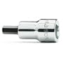 Beta 910PE 3mm 3/8" Drive Hex Socket Driver, with Chrome Plated
