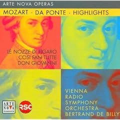 Highlights: Le Nozze De Figaro, Cosi..(De Billy, Vienna Rso)