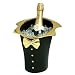 Prodyne Tuxedo Wine Bucket - Black & Gold