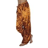 Womens NCAA Texas Longhorns Comfortable Fit Sleepwear / Pajama Pants - Brown & Black (Size: M)