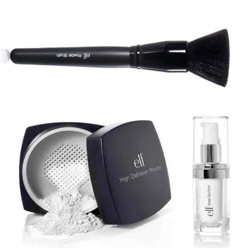 elf Studio High Definition Loose Face Powder With Mineral Infused Face Primer...